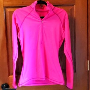 Nike Pro Dri-Fit Pink Half Zip Top